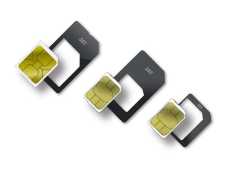 Punch Per Schede SIM 4in1 - Tagliaschede Con Adattatori Nano, Micro, Standard E Ago Di Eiezione